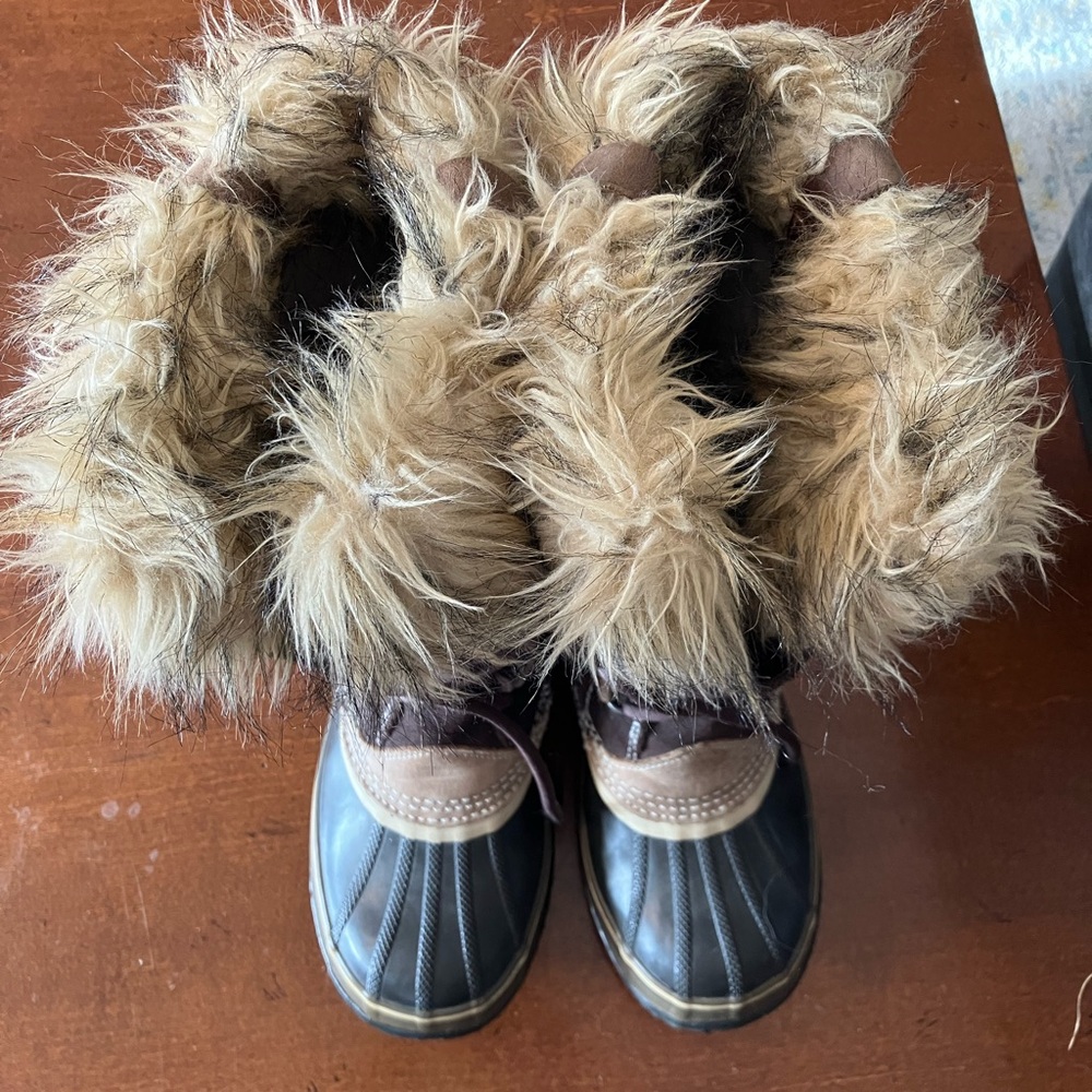 Sorel Joan of Arctic Winter Boots Women's Sz 8 - Picture 4 of 9